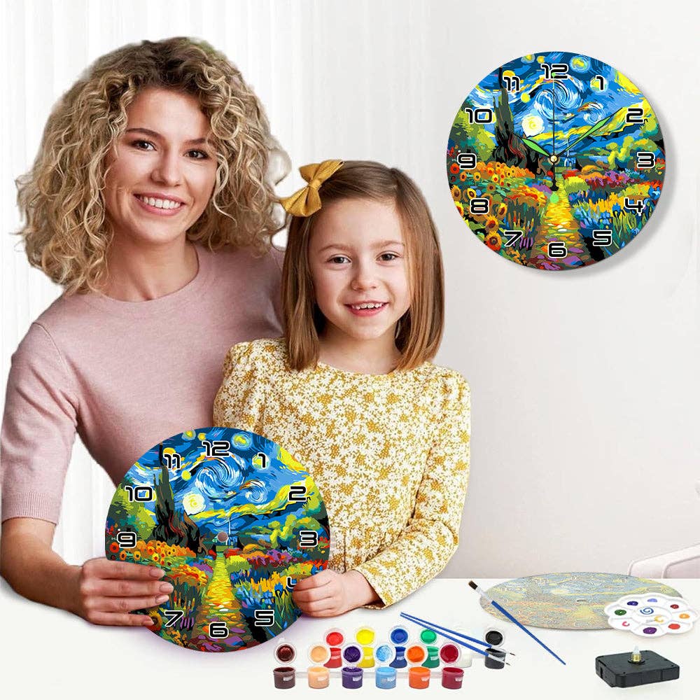 Paint Your Numbers – Engroshandel DIY-hobbysæt – Mal Øjeblikket – Stjernehave Urkit30