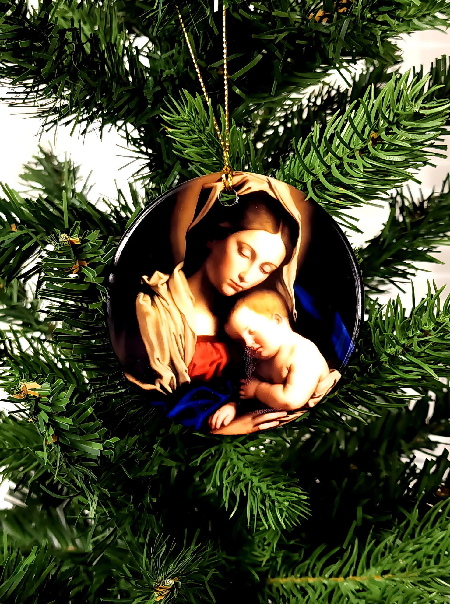 Glory Be Gifts - Wholesale Ornament - Catholic Christmas Ornament Jesus Monstrance Sacred Heart2