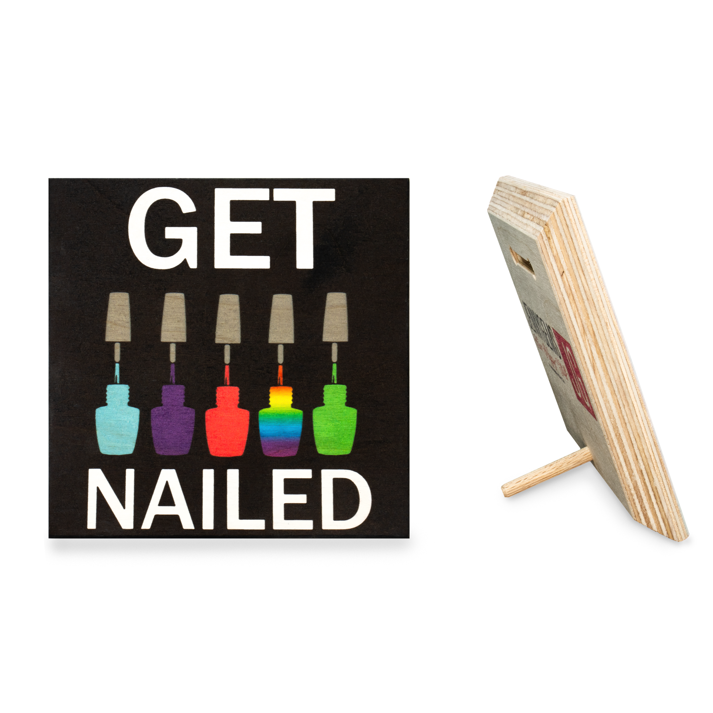 JennyGems - Wholesale Sign - Funny Nail Salon Black Decor, Manicurist Gifts6