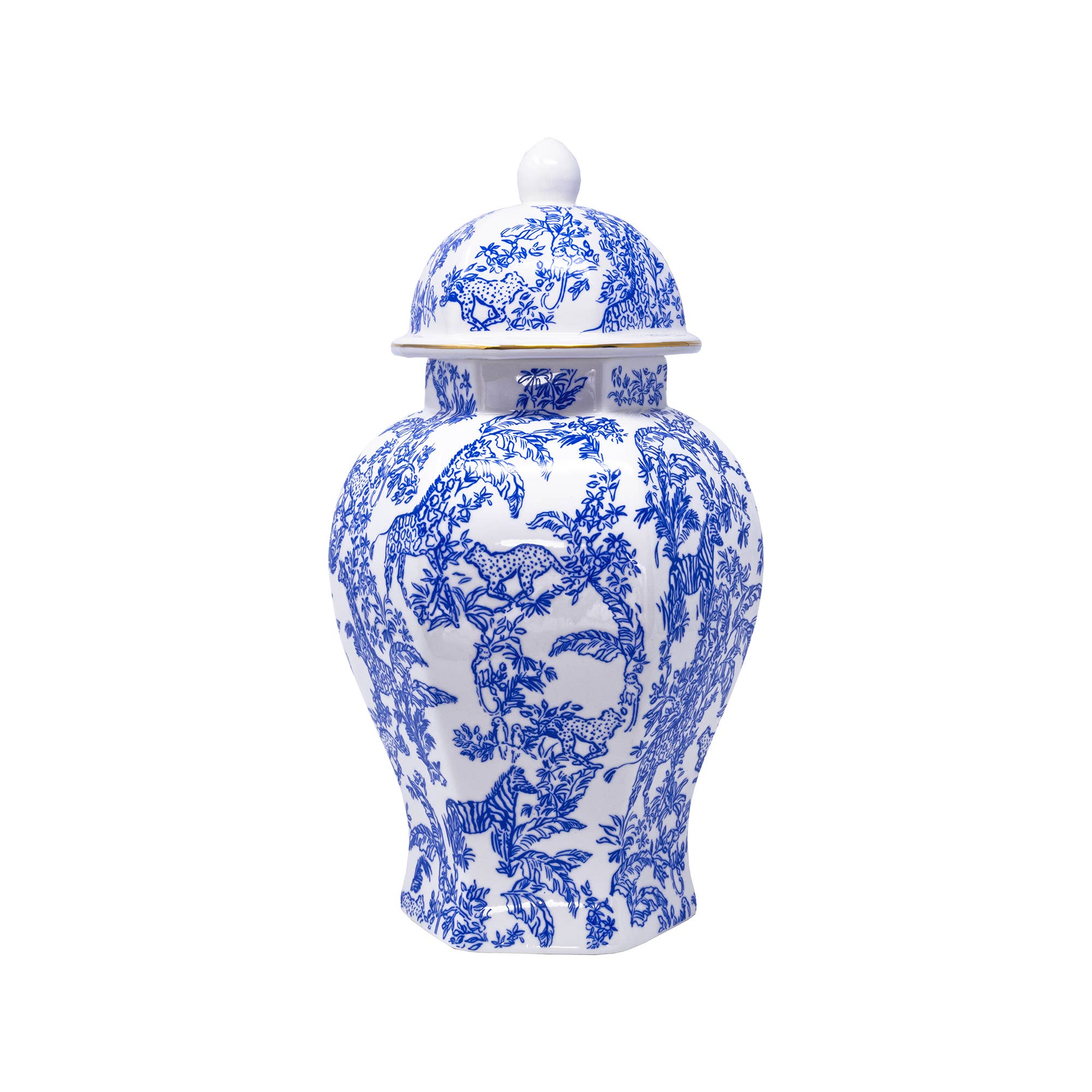 Lilly Pulitzer by Lifeguard Press - Wholesale Jar - Large Ginger Jar, Safari Party