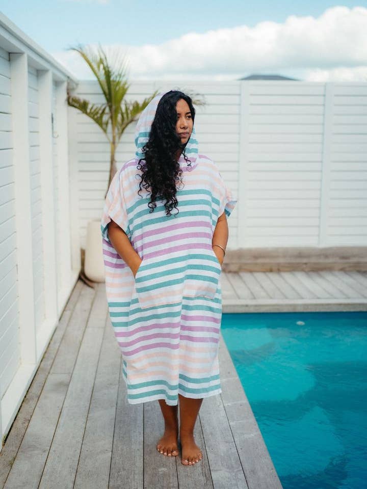 STOKEDNZ - Vente Sweat à capuche – femme - Serviette à capuche Freya