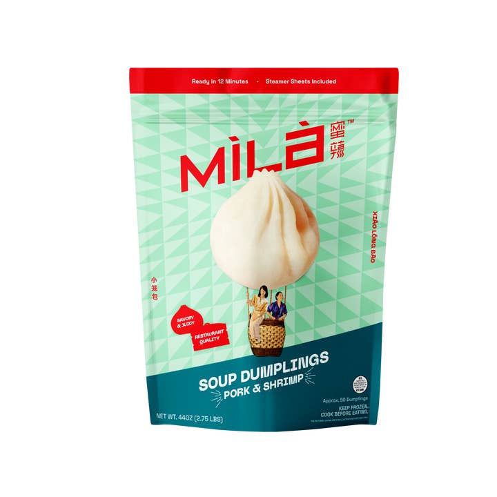 Xiao Chi Jie - Wholesale Shelf Stable Prepared Meal - MiLa Soup Dumpling - Shrimp & Pork 15/50ct