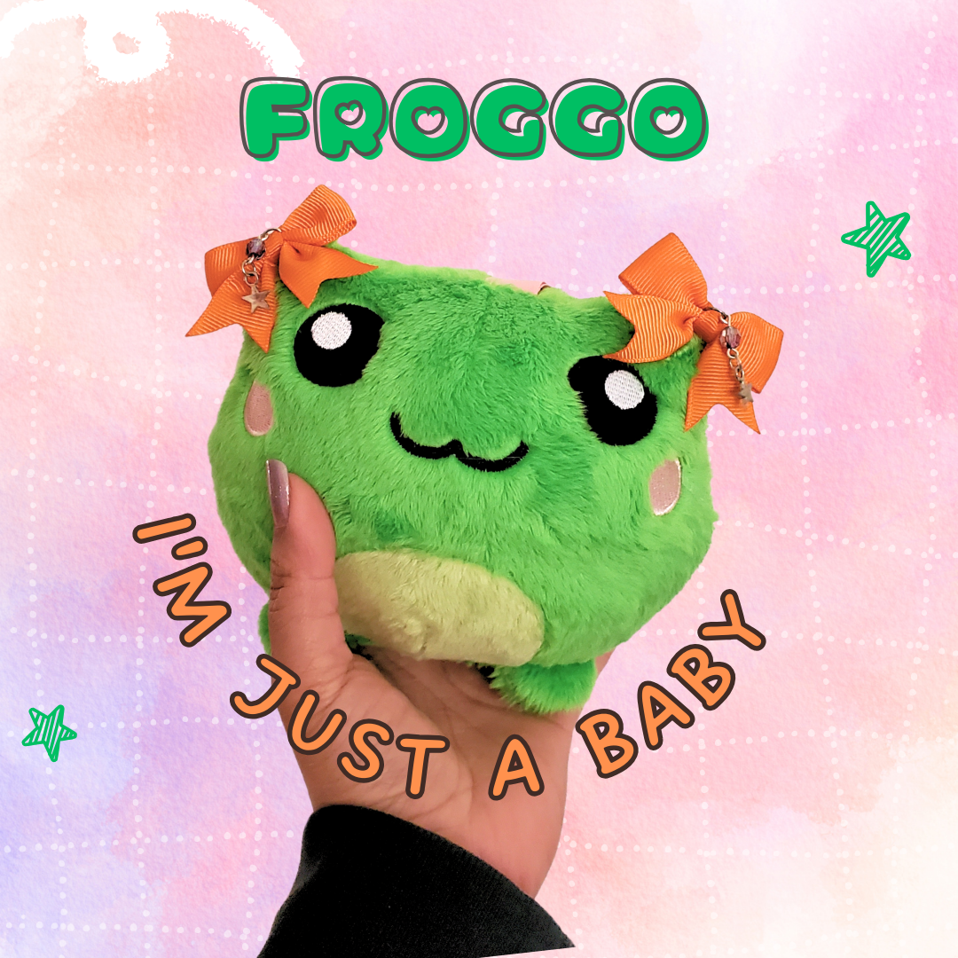 Magical Girl Bella – Großhandel Kuschel-/Plüschtier – Kind & Baby – Froggo - Plüschtiere mit magnetischem Sockel & Trageclip3