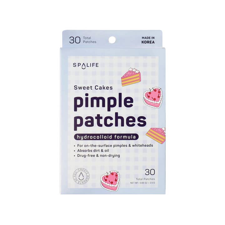My Spa Life - Wholesale Acne/Hydrocolloid Patch - Sweet Cakes Hydrocolloid Pimple Patches - 30 Count