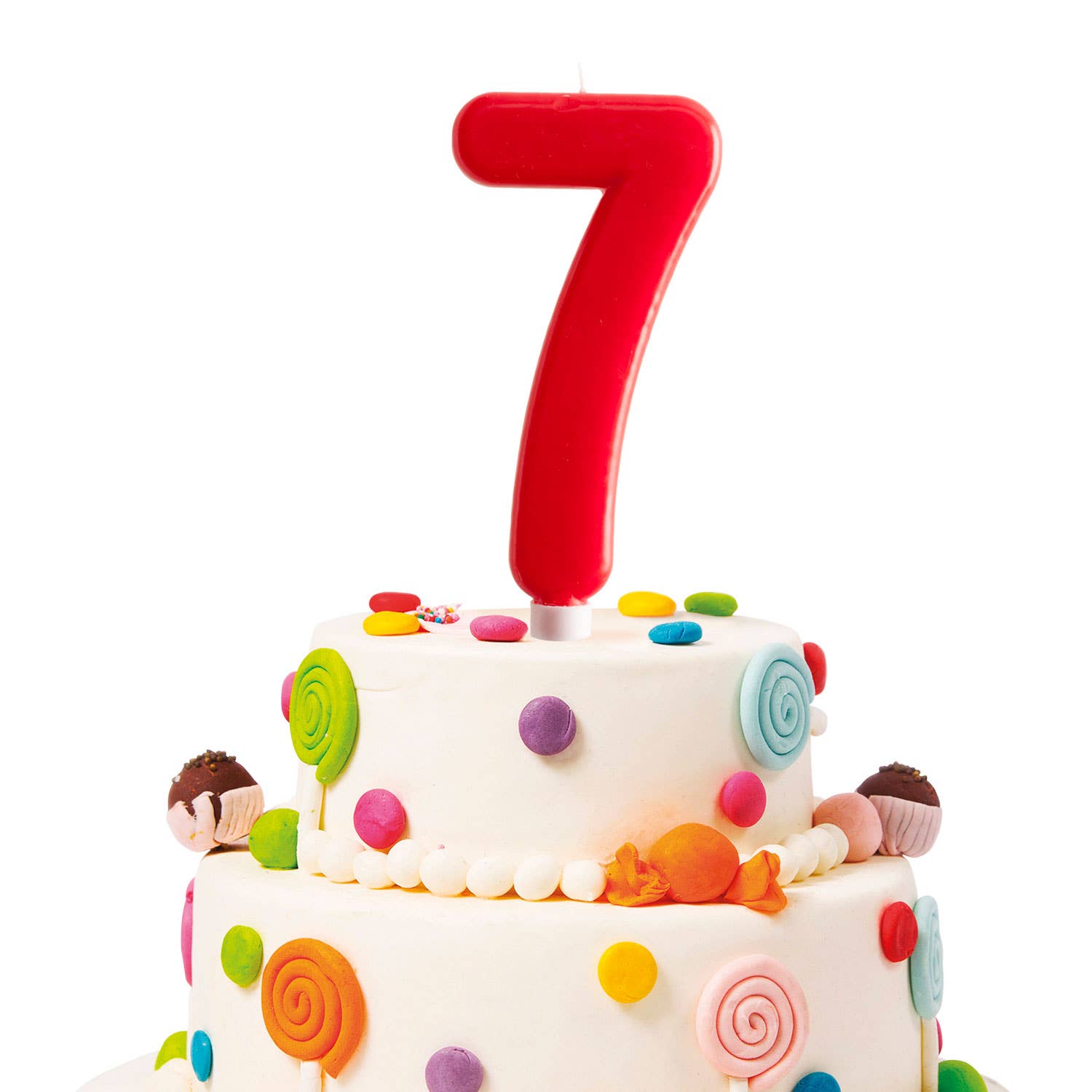 red Giant birthday candle for cakes, 15 cm for wholesale on Faire30