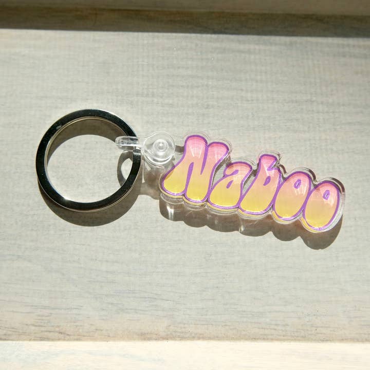 Portachiavi Star Wars Planet Naboo. Regalo Star Wars per la vendita all'ingrosso da parte di BlueButterflyBazaar