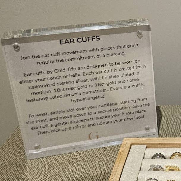 Gold Trip - Wholesale Cuff/Wrap Earrings - OFFER: Ear Cuff Selection1