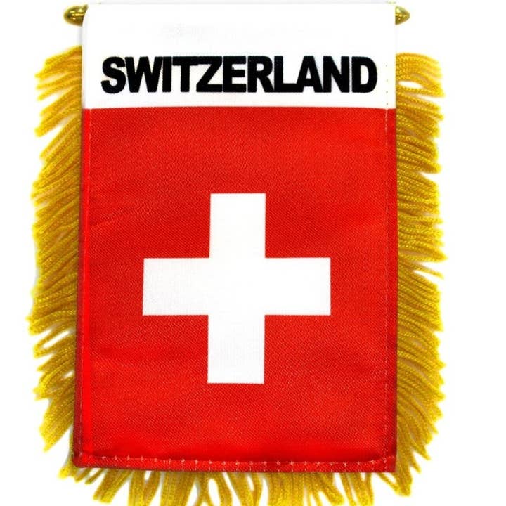 Flags Importer - Wholesale Flag - Switzerland Mini Banner