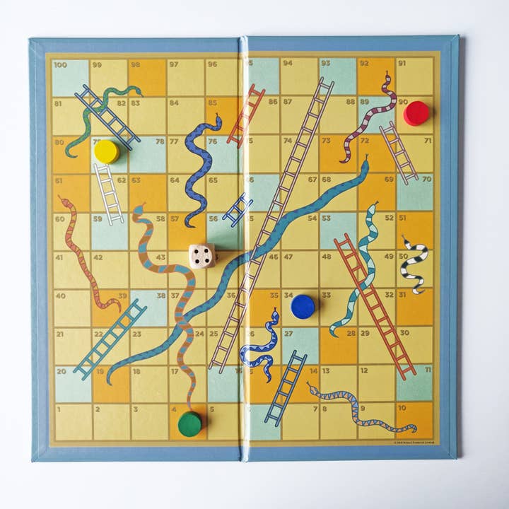 Robert Frederick Ltd - Wholesale Board Game - Snakes & Ladders - Pyramid Games
