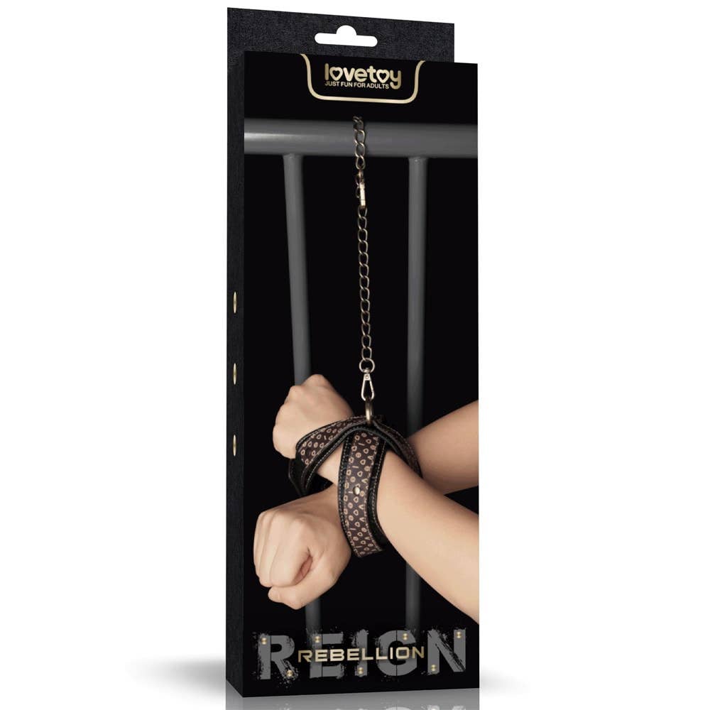 LOVETOY - Wholesale Sex Toy - Rebellion Reign Crossed Handcuffs0