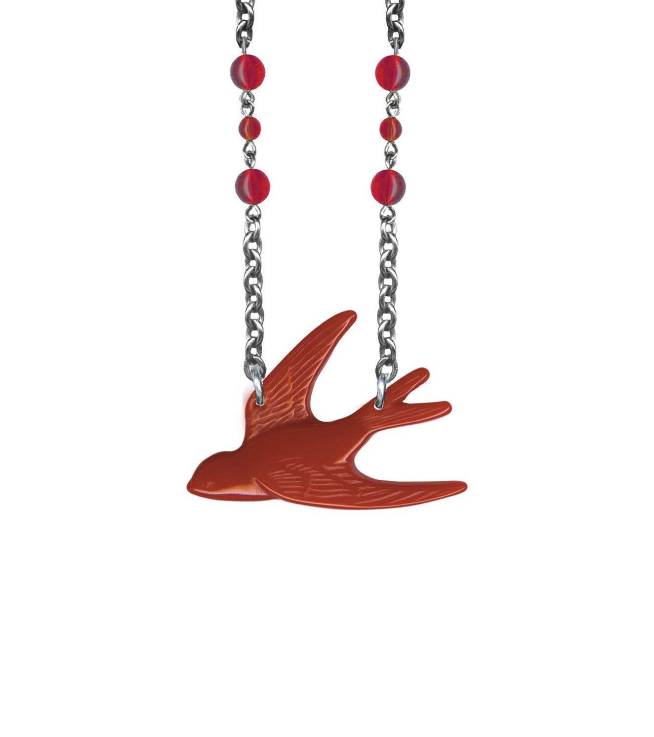 Classic Hardware - Vente Colliers à pendentif - Collier - Petite hirondelle rétrolite1