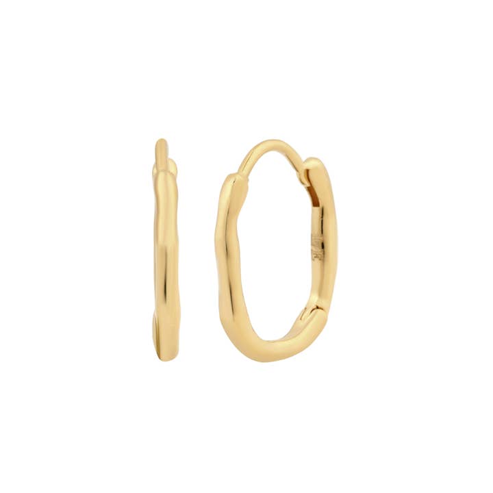 Debbie Sleeper Huggie Hoops for wholesale by Laura Elizabeth