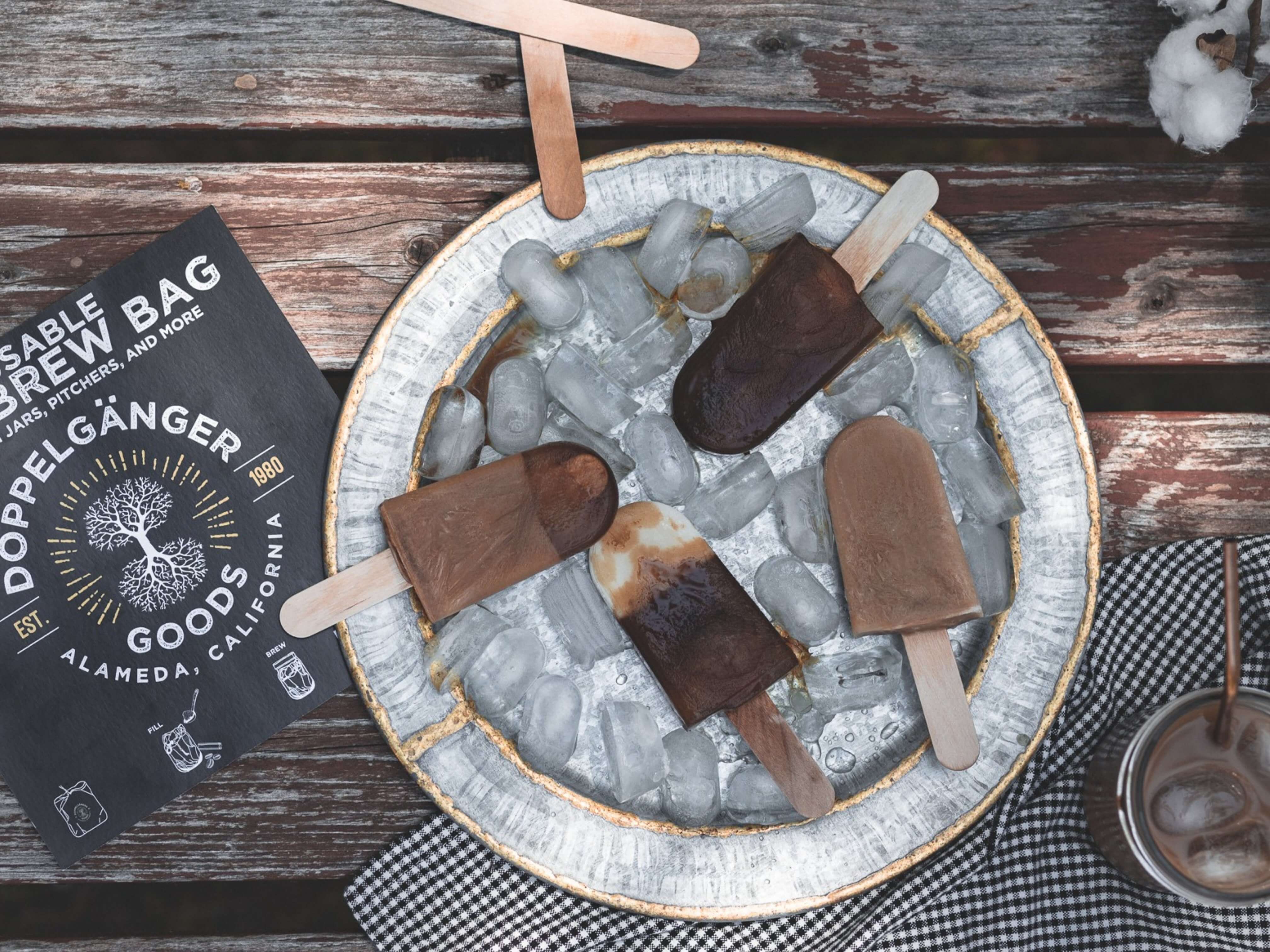 Doppeltree - Wholesale Coffee Filter - Organic Cotton Cold Brew Filter Bag 8in x 12in (Medium)3