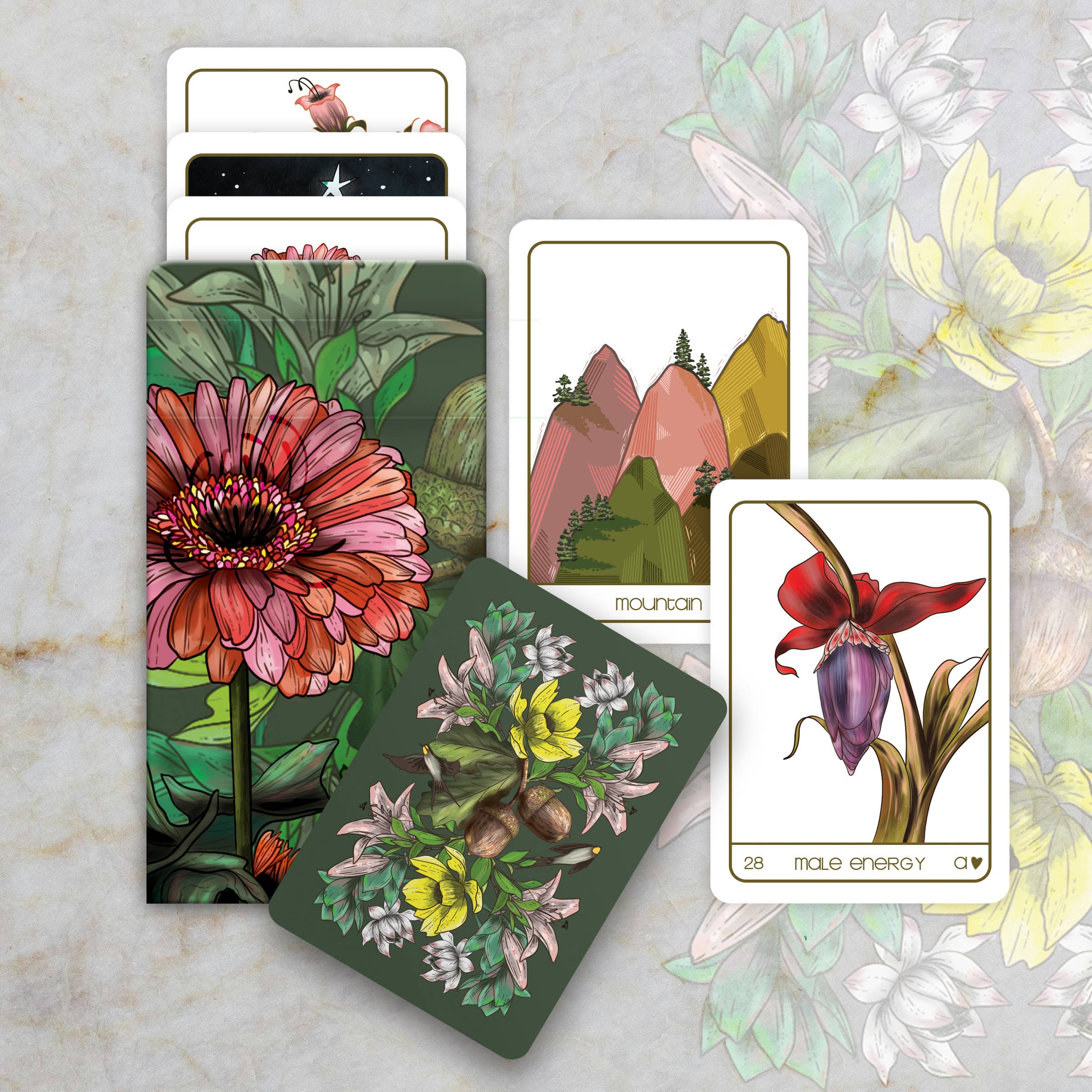 BOUCHETTE & CO. LLC - Wholesale Tarot Cards - TERRA LENORMAND 2ND EDITION2