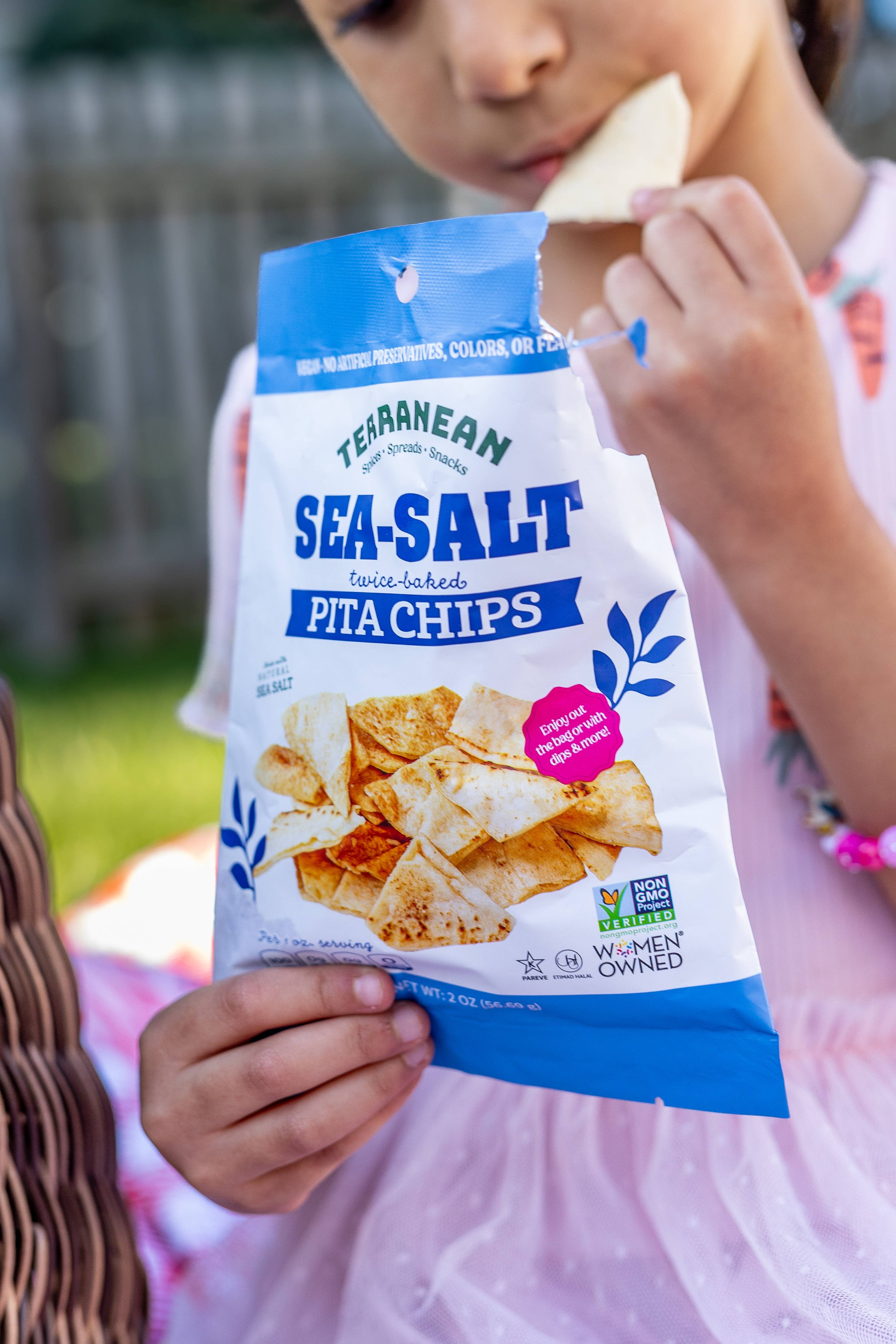 Terranean Herbs & Spices - Wholesale Chips - 14 Pack (2 oz.) (5 Sea Salt, 4 Za’atar, 2 Spicy, 3 Cinnamon)10