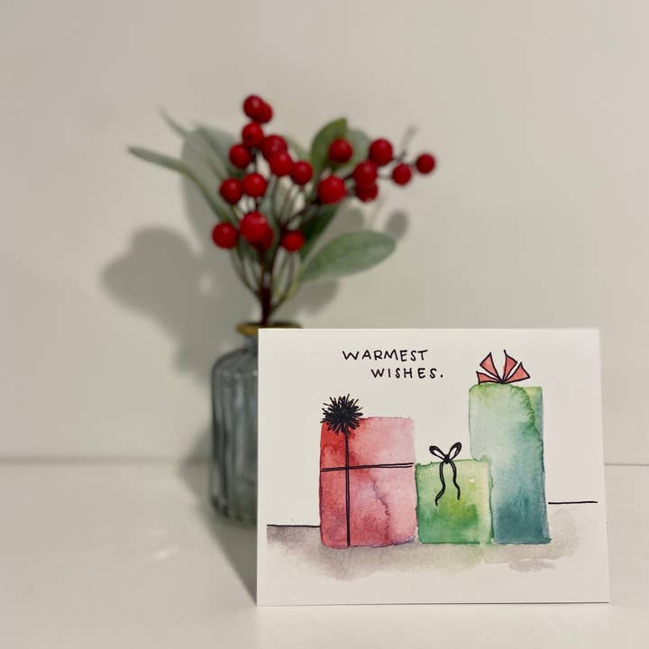 Ink + Splash - Wholesale Christmas Card - Holiday Series - Assorted 6 Pack