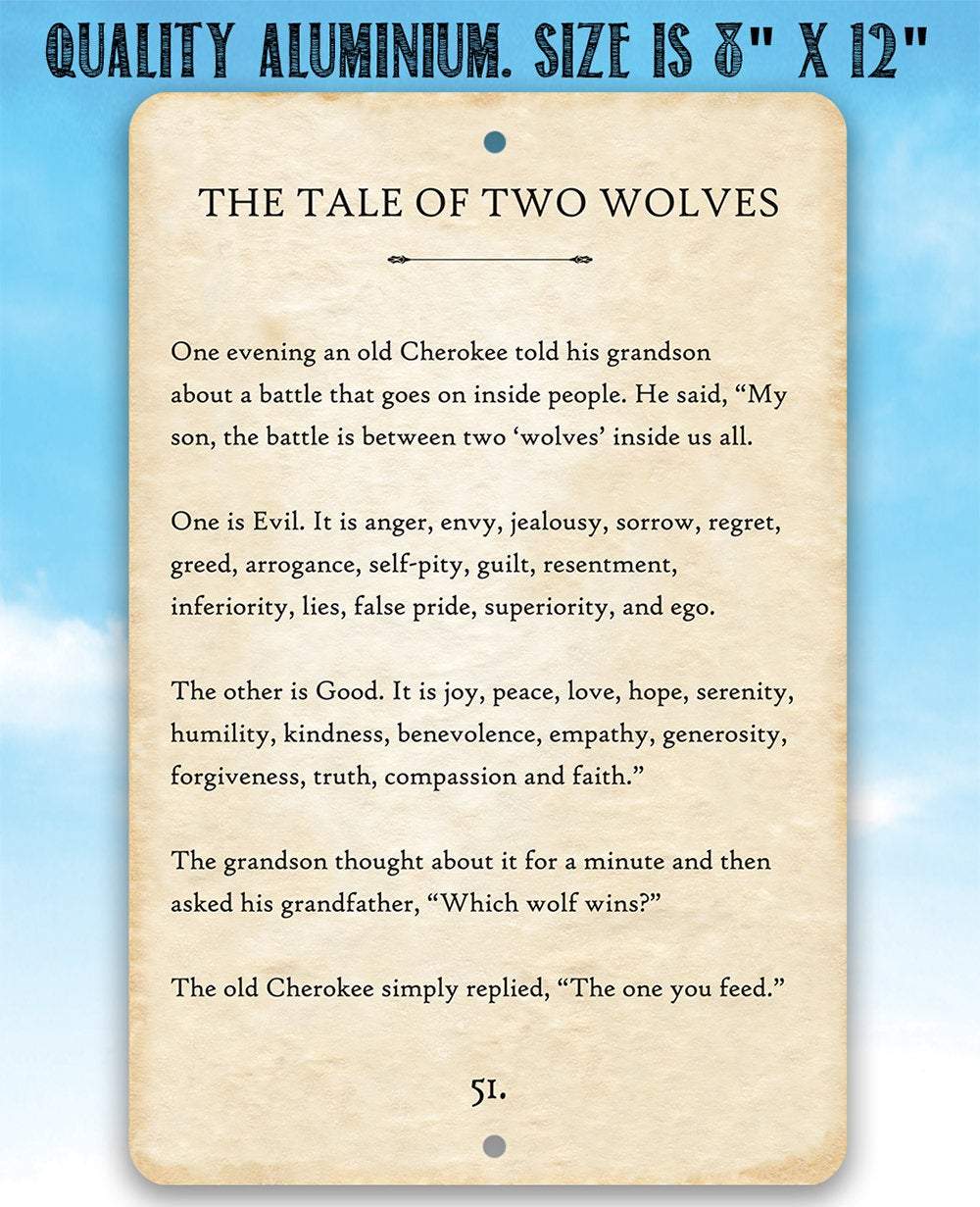 Lone Star Art Metal Signs - Wholesale Sign - Rustic Metal Sign | The Tale of Two Wolves4