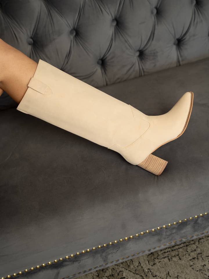 CCOCCI - Wholesale Cowboy Boots - Women's - ARIANA MID KNEE LENGTH COWBOY BOOT