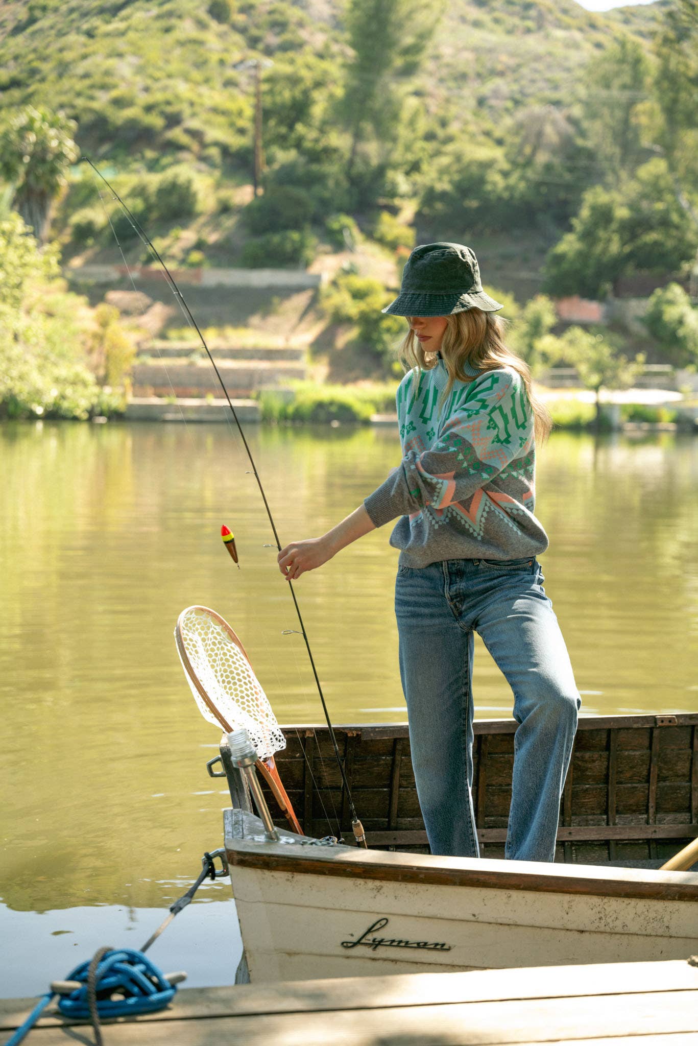 Burgundy Multi GEOMETRIC KNIT MOCK NECK HALF ZIP PULLOVER SWEATER MSW10885 for wholesale on Faire29