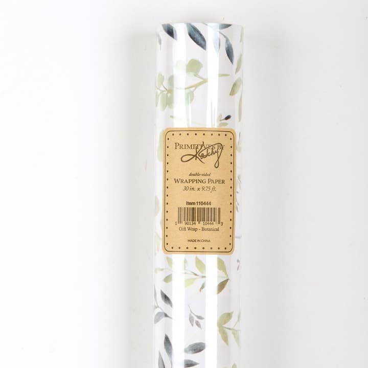 Primitives by Kathy - Wholesale Everyday Greeting Card - Botanical Gift Wrap