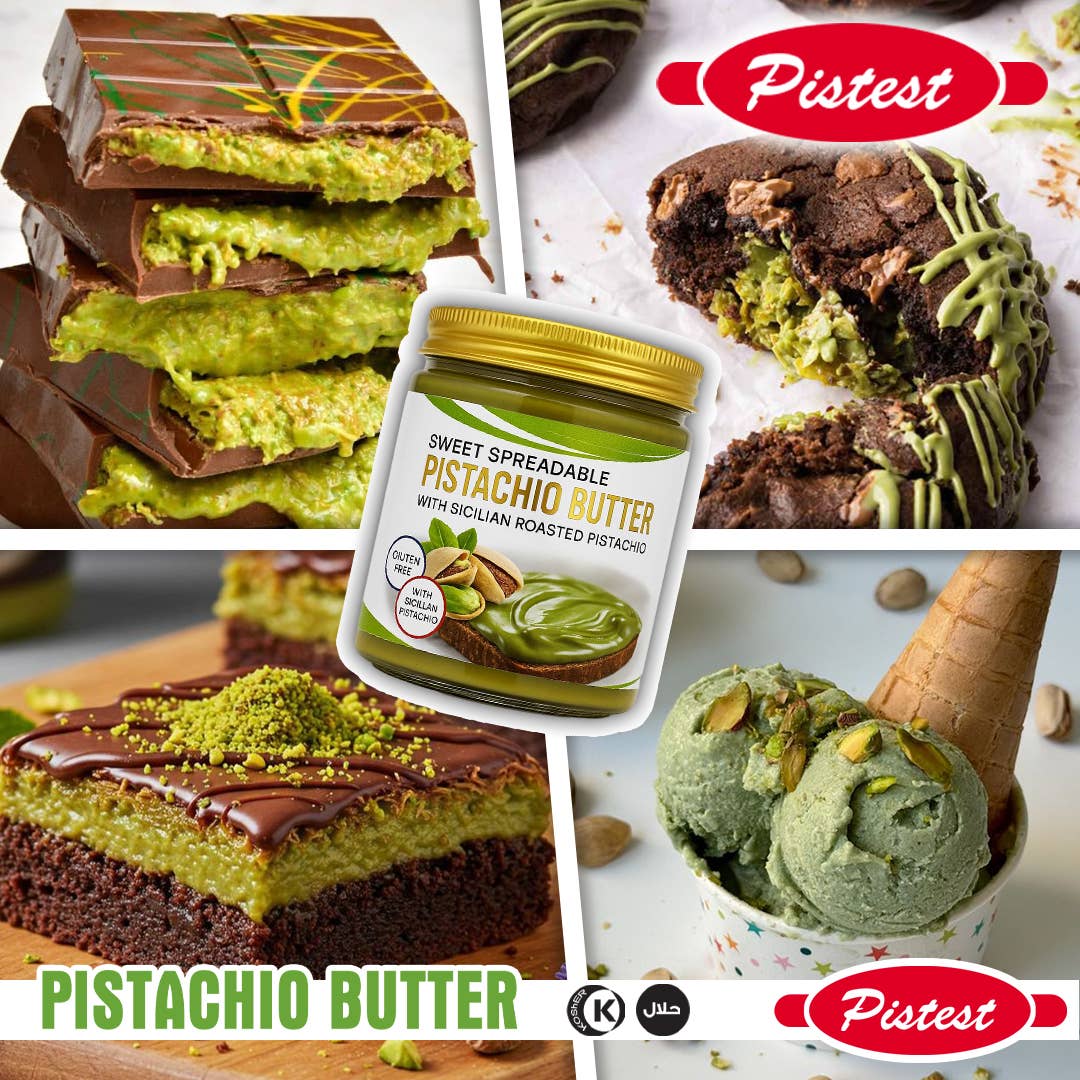 Pistest – Manteiga de frutos secos por atacado – Manteiga de Pistácio 240 Gramas 8,4 oz2