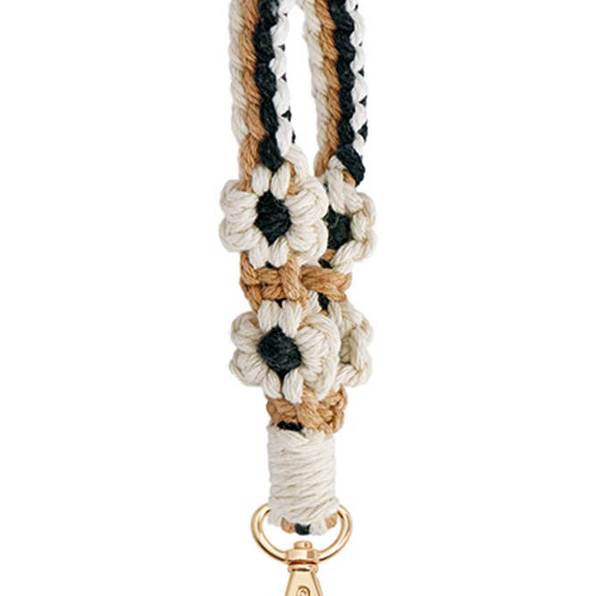 UNISHE – Großhandel Schlüsselanhänger – Damen – Daisy Weaving Buntes Armband mit Schlüsselanhänger GZJM0226