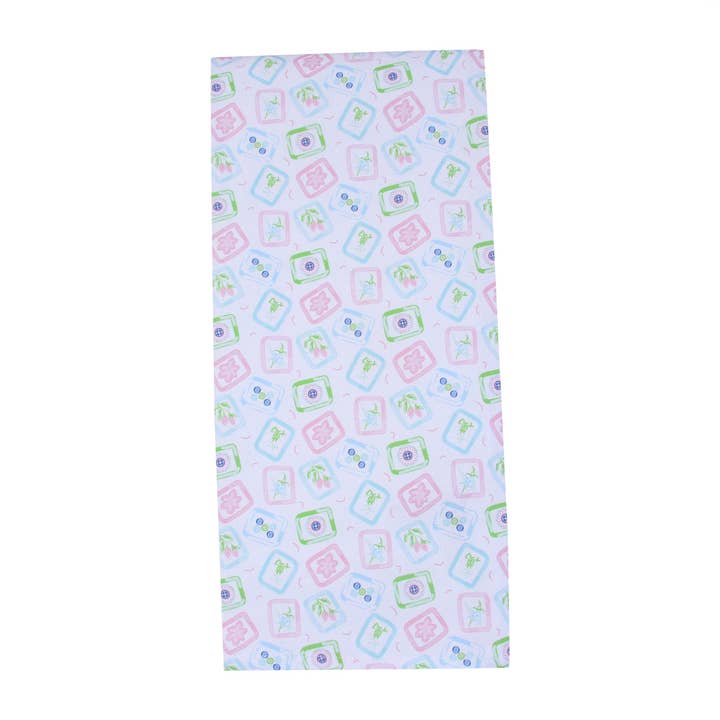 Weißes Mahjong-Geschirrtuch für den Großhandel von Barrel Down South