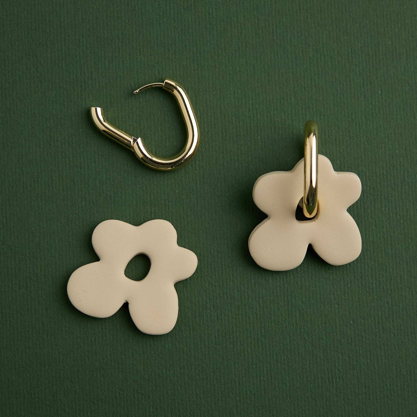 LYHO - Wholesale Hoop Earrings - Golnar Earrings | Handmade clay jewelry | LYHO13