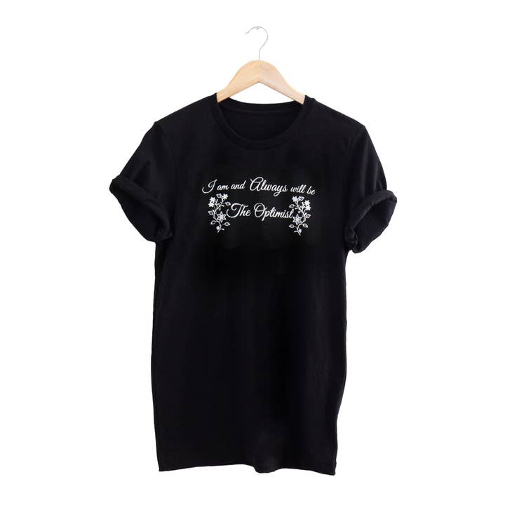 Camicia Always The Optimist Doctor Who per la vendita all'ingrosso da parte di Clever Girl Apparel