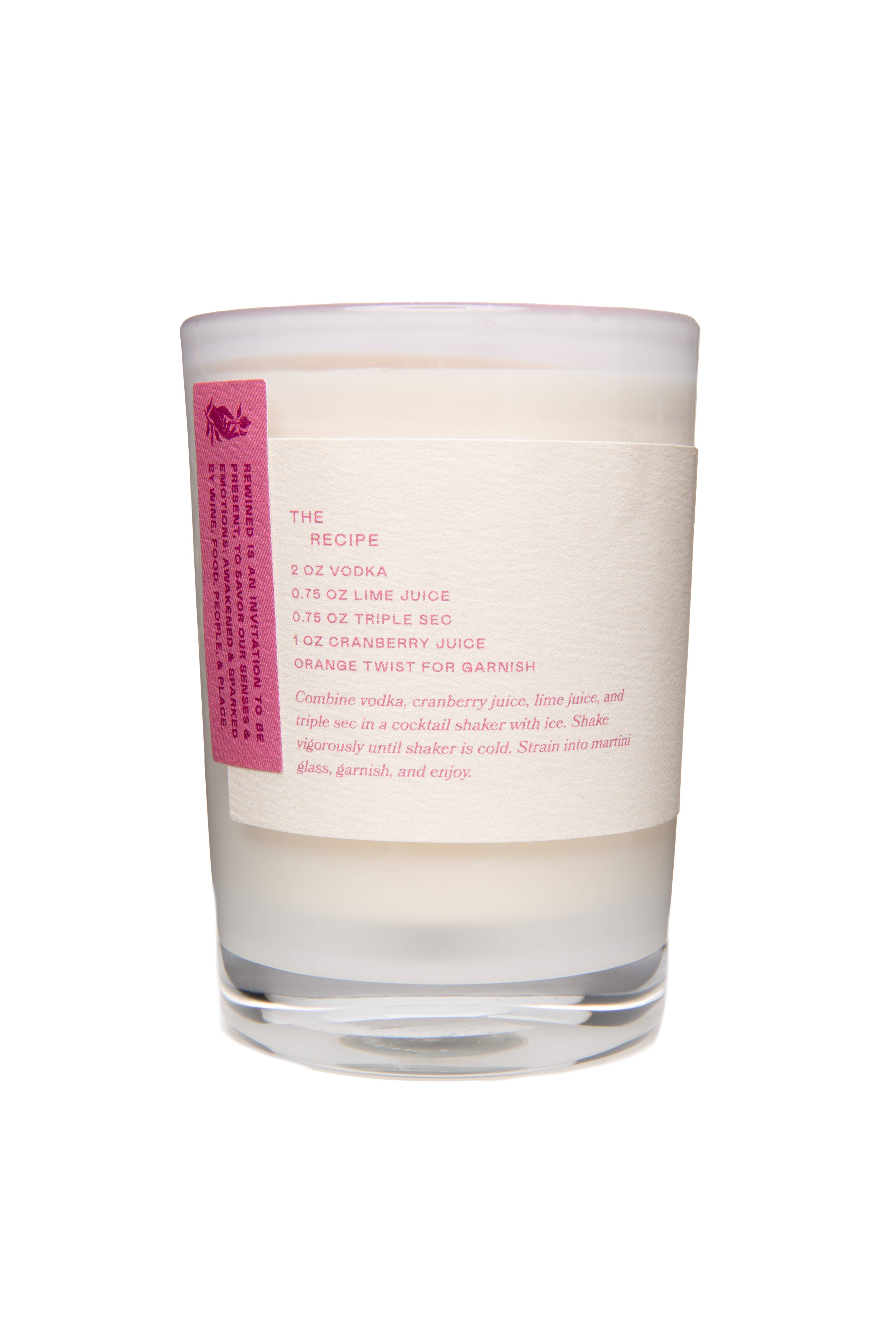 Wholesale Rewined Cosmopolitan Candle 6 oz for your store Faire