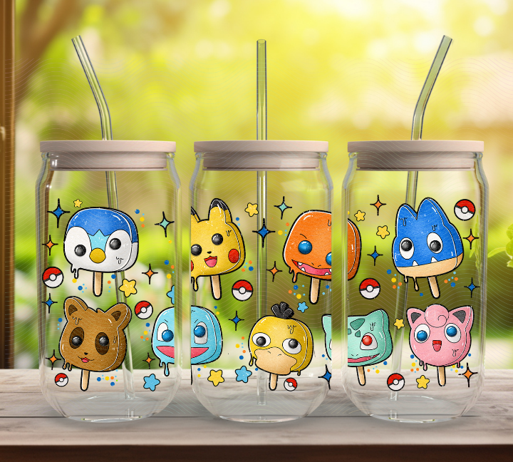 Beautiful Creations by Laney - Wholesale Insulated Mug/Tumbler - Pokémon Popsicle Tumblers1