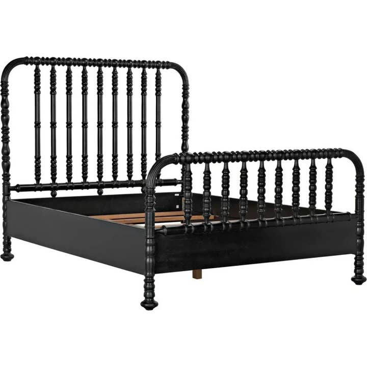 LOOMLAN - Wholesale Bed - Bachelor Black Wooden Bed Frame19