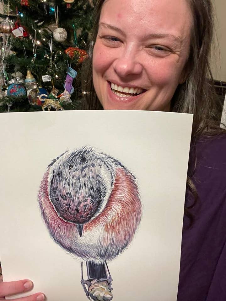 Stenskvätta - Kort med kuvert för wholesale av Bird Art by KB