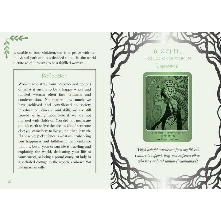 Simon & Schuster - Wholesale Tarot Cards - Wise Woman Oracle by Cheyenne Zárate9