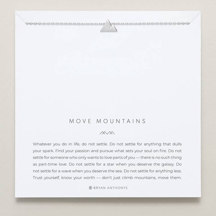 Bryan Anthonys – Colar pingente/pendente por atacado – Colar Move Mountains1