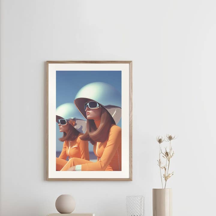Hartman A.I. - Wholesale Poster - Poster - Retro Future 05 (12x16 in) - Hartman Ai