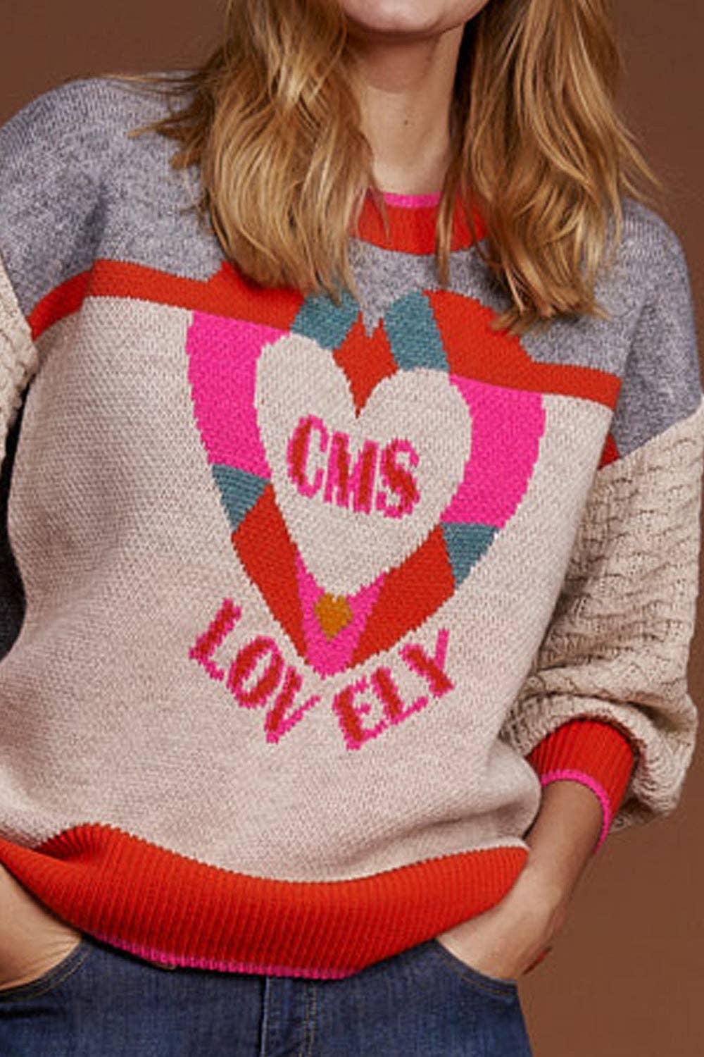 CMS Love - Wholesale Knit Sweater - Women's - LOVELY FANTASY JERSEY B2B1