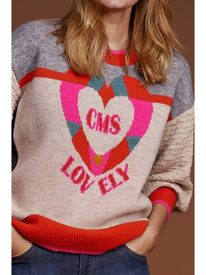 CMS Love - Wholesale Knit Sweater - Women's - LOVELY FANTASY JERSEY B2B1