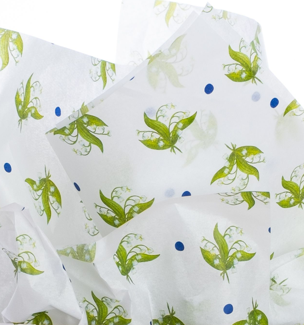 Lily Of The Valley Tissue Paper (blue) – Carolyne Roehm