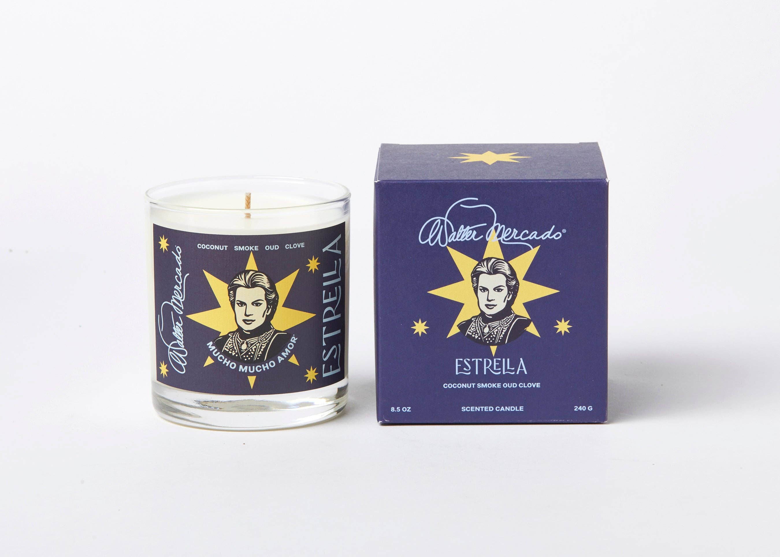 Walter Mercado - Vendita all'ingrosso Candela in vasetto - Candela Stella di Walter Mercado1