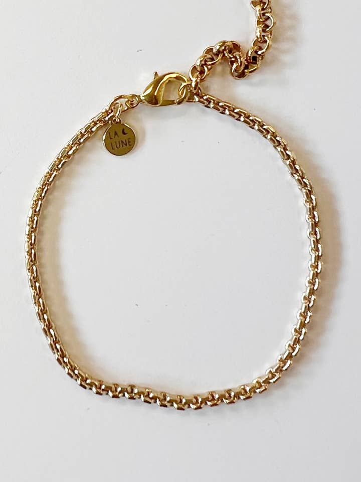 KOMET KÆDE UPCYCLED LUKSUS ARMBÅND for engroshandel hos LA LUNE Sustainable Jewels