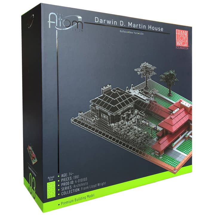 The Atom Brick - Wholesale Building Set - Kids - The Atom Brick Frank Lloyd Wright Darwin D. Martin House3
