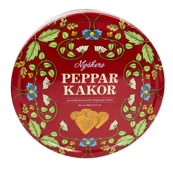 Sweetish- Swedish Candy Wholesale – Engroshandel Cookie – Nyakers originale hjerteformede ingefærsnaps 14.11 oz