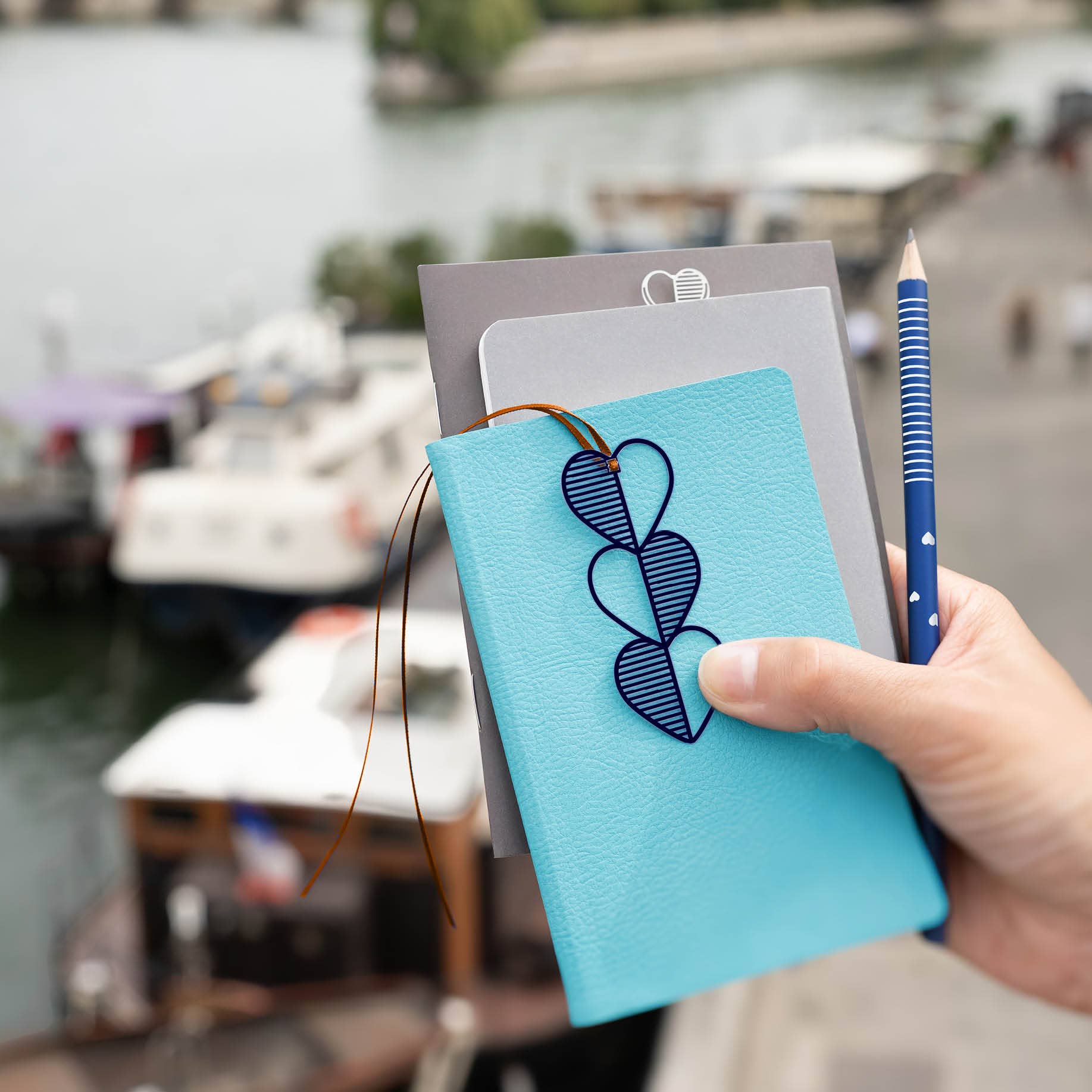 tout simplement – Marcador por atacado – Marcador de coração7