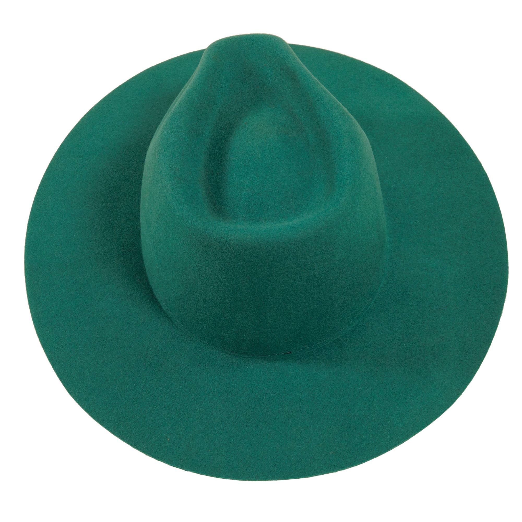 American Hat Makers - Wholesale Fedora - Uniseks - 100% wollen vilten hoed met platte rand - Stijl Rancher34
