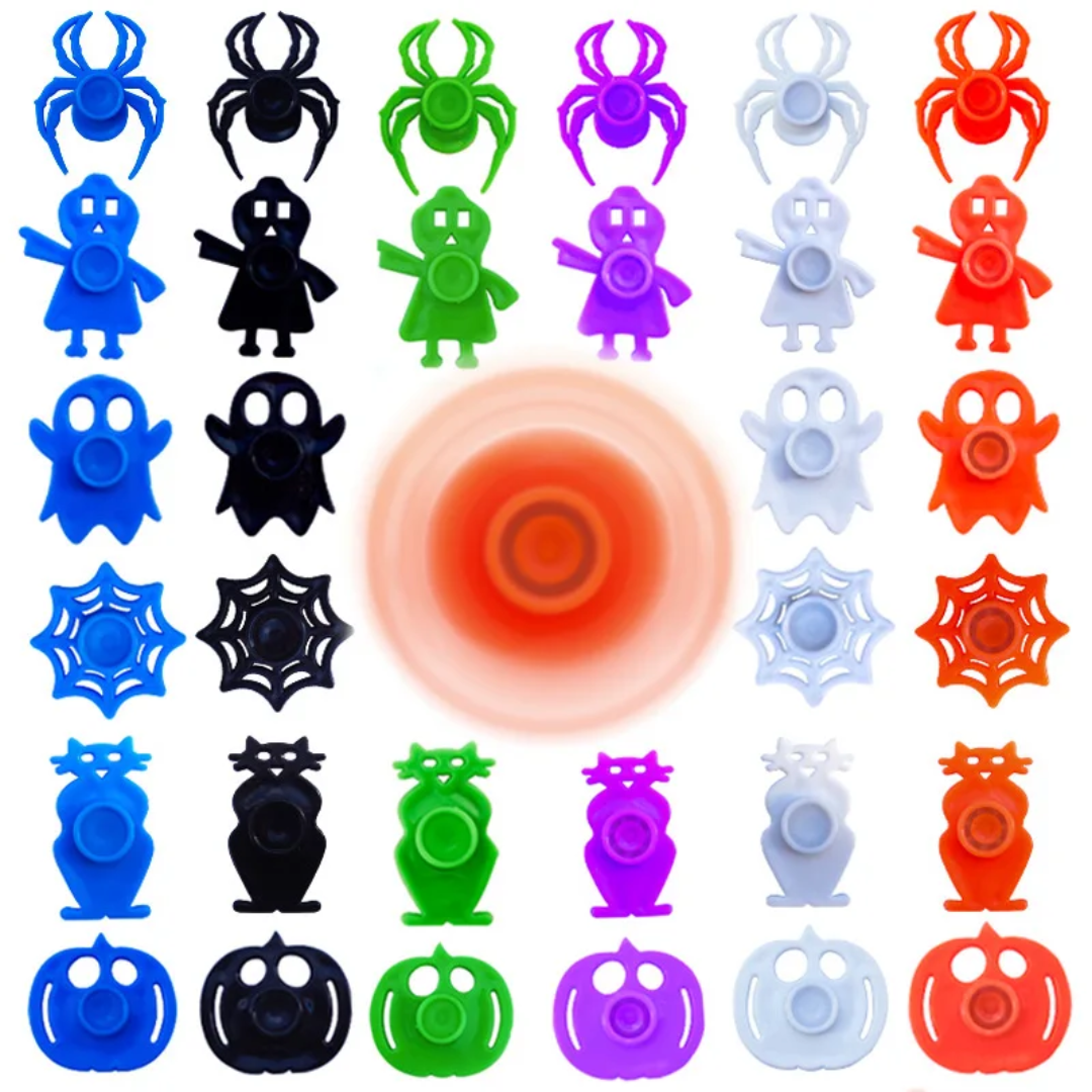 Buddha Ayurveda - Wholesale Fidget Toy - Kids - Pumpkin Spice Ghost Fidget Spinner Toys for Kids1