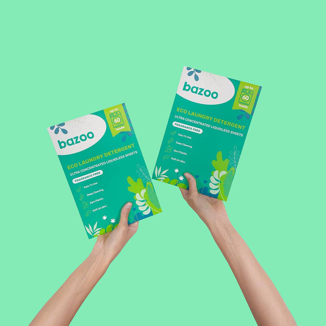 Bazoo – wholesale Laundry detergent powder/pods – Eco Laundry Detergent Sheets | 120 Loads7