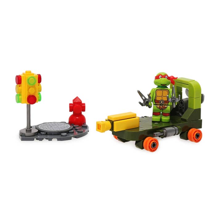 Well Played - Wholesale Toy Set - Kids - TMNT Construction Set Cheapskate with Raph