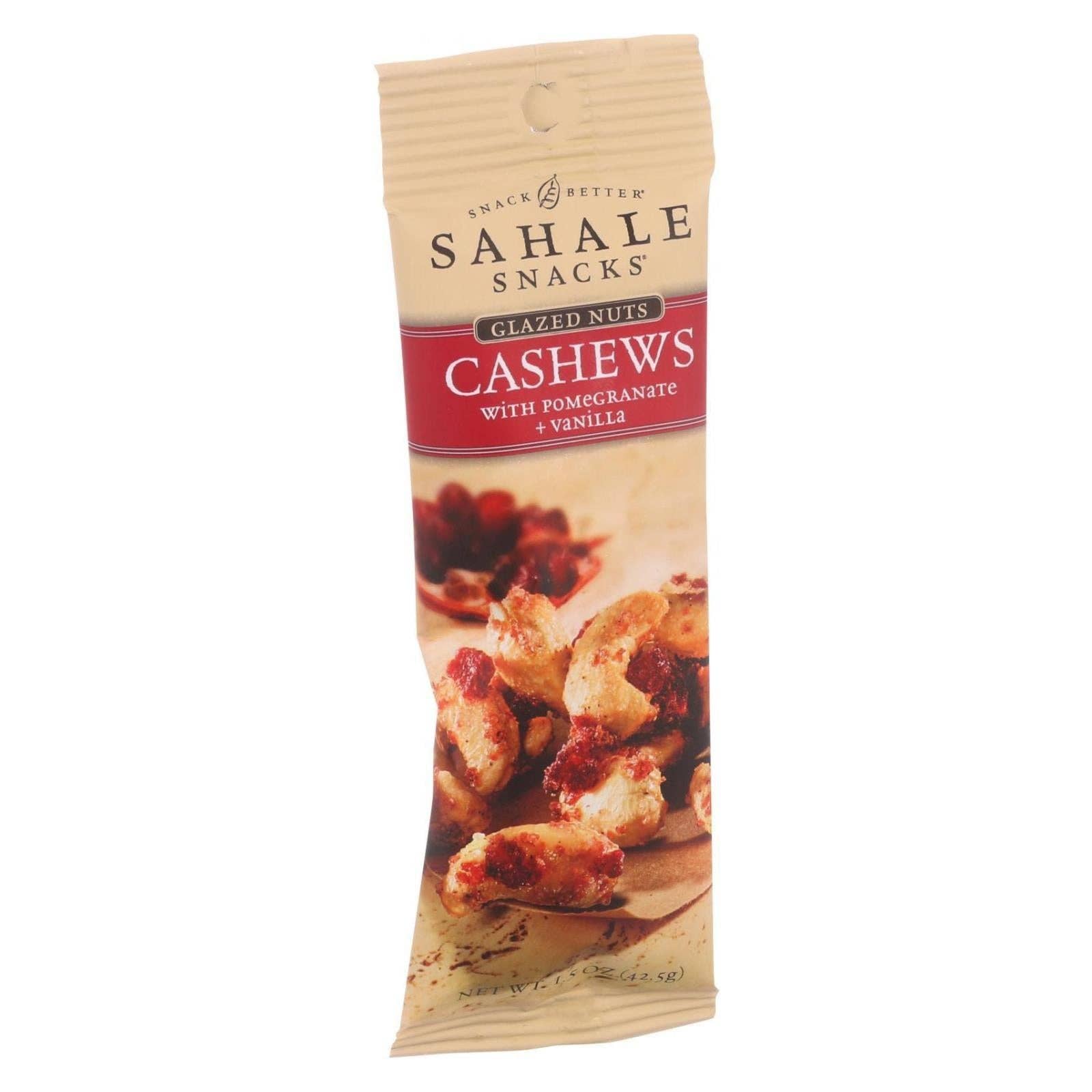 Everyday Supply Co - Wholesale Nuts - Sahale Glazed Cashews with Pomegranate & Vanilla, 1.5oz, 9ct0