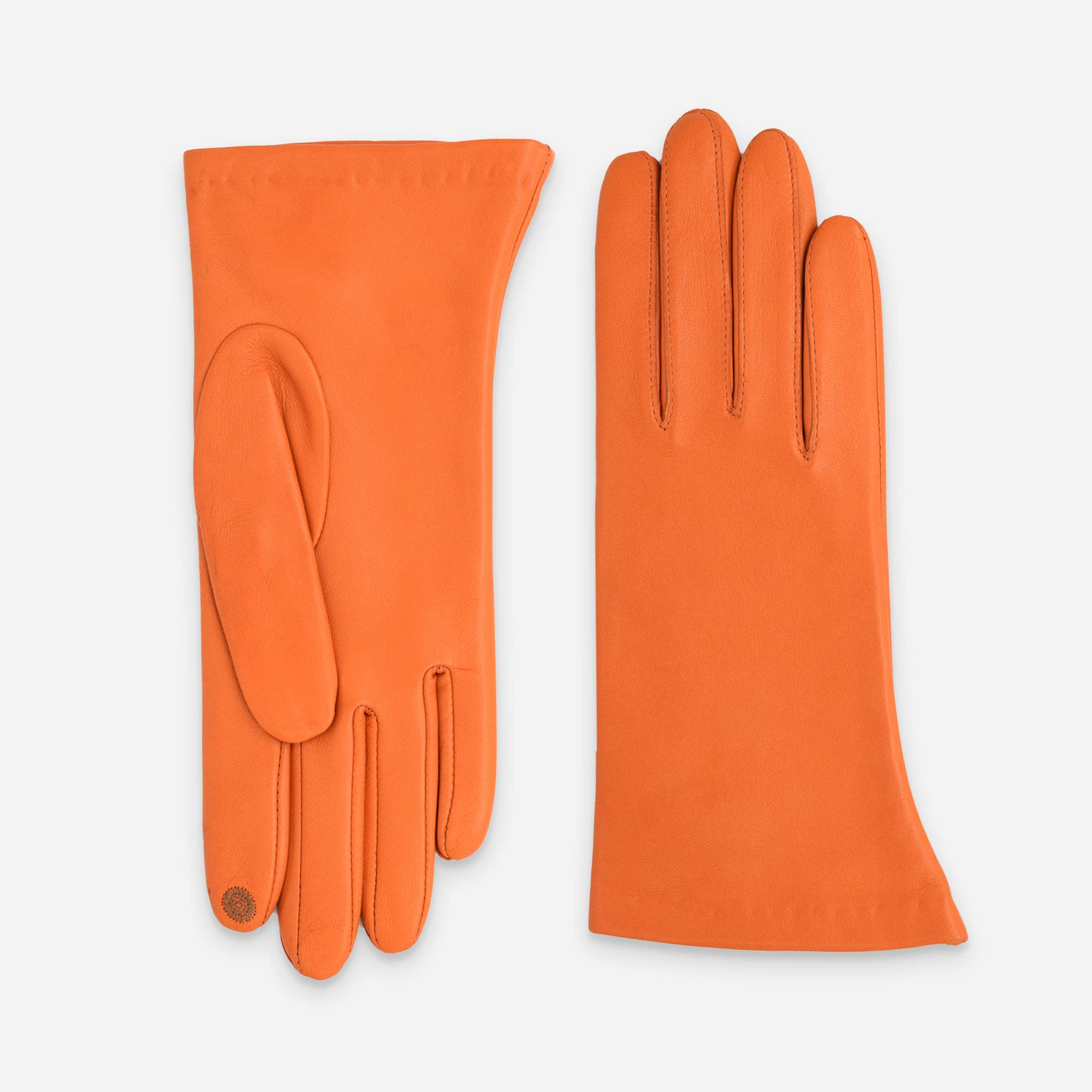 Glove Story - Wholesale Gloves - Women's - lambskin-leather-gloves-silk-lining-touchscreen-21001ST6